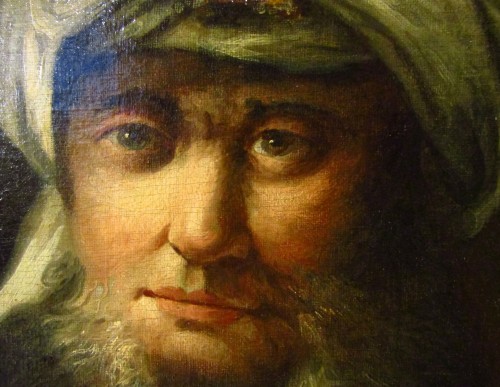 Portrait d'un personnage avec un turban - Tableaux et dessins Style Louis XIII